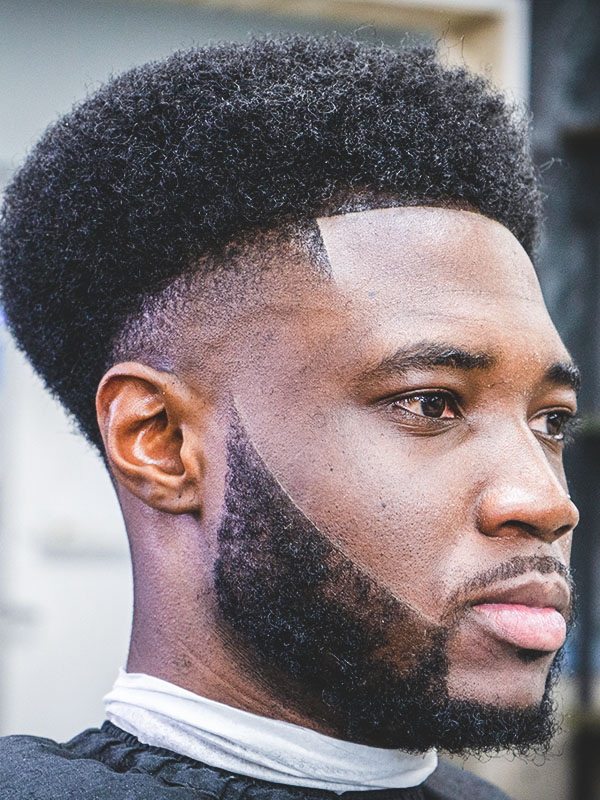 Fresh high-top fade